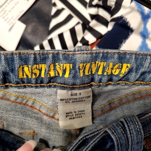 INSTANT VINTAGE DENIM CAPRIS - Picture 5 of 7
